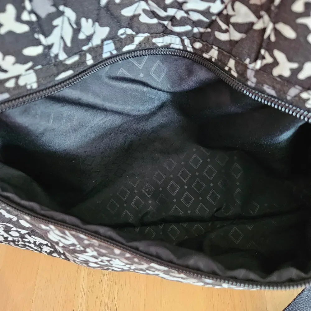 Vera Bradley Medium Traveler Duffle Bag in Paisley Noir - Picture 11 of 13